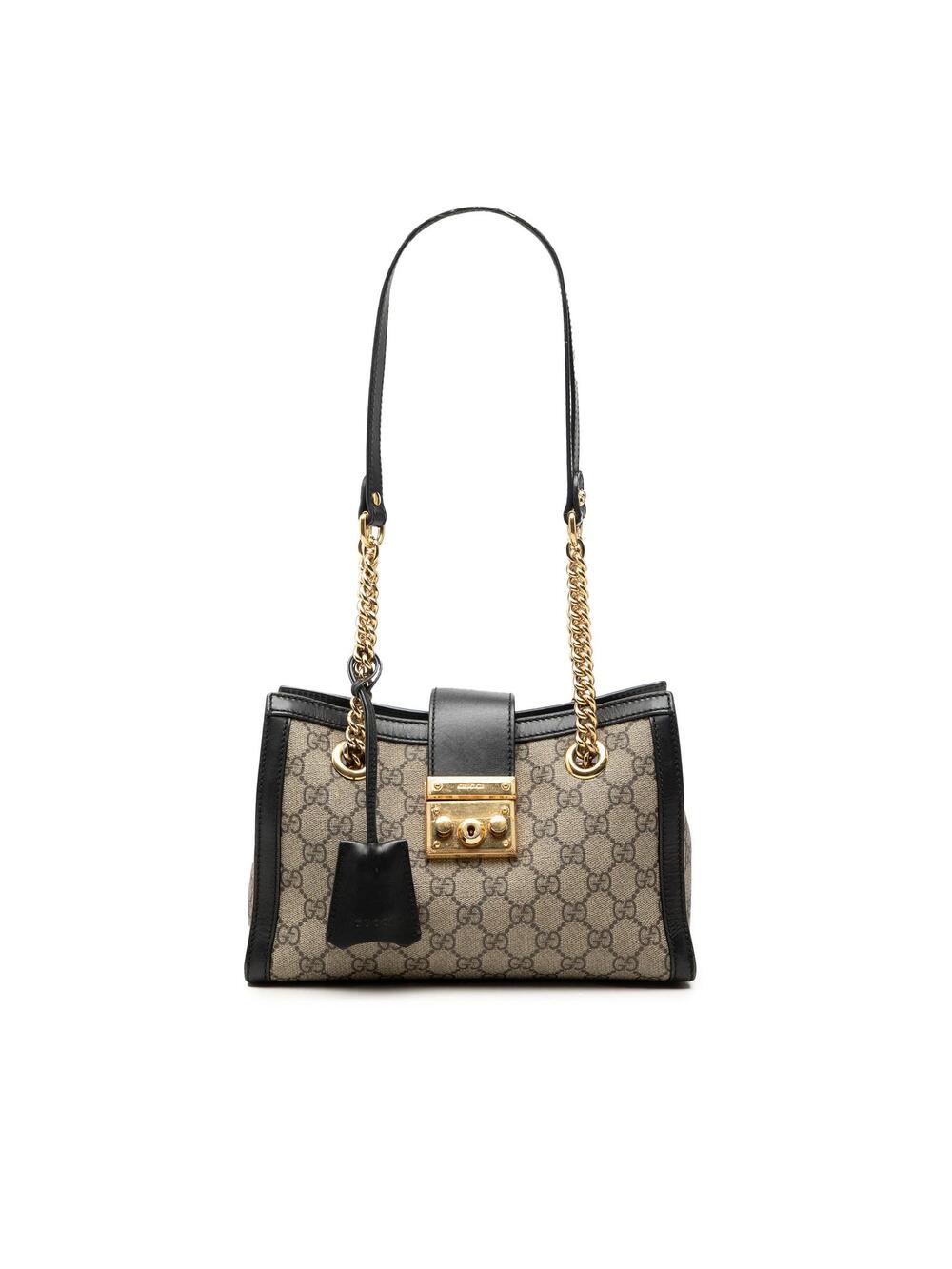 Gucci Small Gg Supreme Padlock Tote #341701G88B